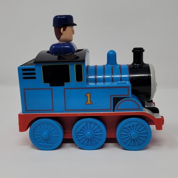 Thomas The Tank Engine 2004 Push and Go Thomas + Storage Case for Wood Trains - Picture 11 of 16